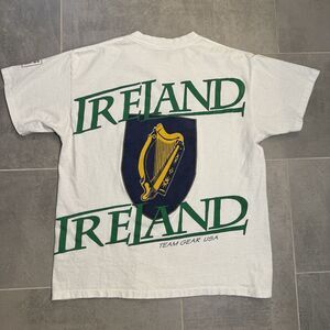 FIFA World Cup USA 94 Ireland T-shirt, 94 UEFA Soccer European, Mens Size Medium